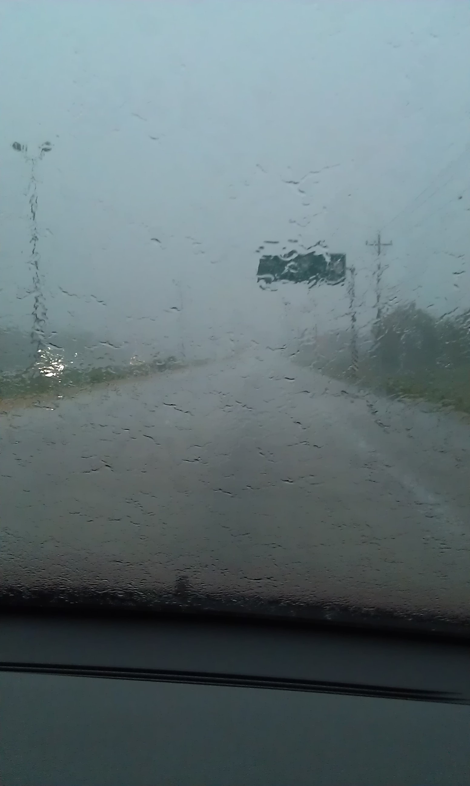 A rainy welcome to Mexico